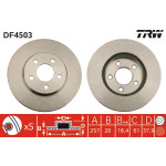 TRW Bremsscheibe