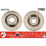 TRW Bremsscheibe