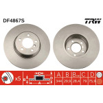 TRW Bremsscheibe