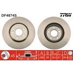 TRW Bremsscheibe