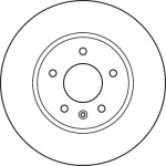 TRW Bremsscheibe