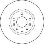 TRW Bremsscheibe