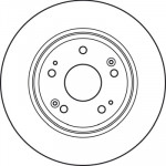 TRW Bremsscheibe