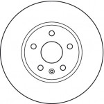 TRW Bremsscheibe