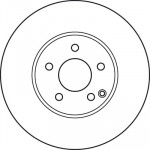 TRW Bremsscheibe
