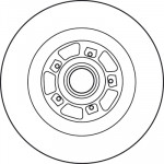 TRW Bremsscheibe