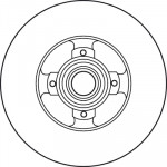 TRW Bremsscheibe