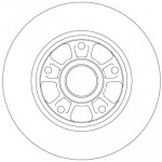 TRW Bremsscheibe