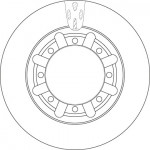 TRW Bremsscheibe