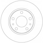 TRW Bremsscheibe