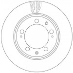 TRW Bremsscheibe