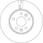 TRW Bremsscheibe