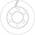 TRW Bremsscheibe