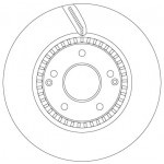 TRW Bremsscheibe