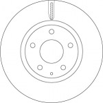 TRW Bremsscheibe