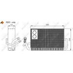 NRF Verdampfer, Klimaanlage