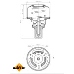 NRF Thermostat, Kühlmittel