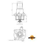 NRF Thermostat, Kühlmittel