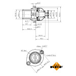 NRF Thermostat, Kühlmittel