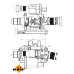 NRF Thermostat, Kühlmittel