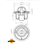 NRF Thermostat, Kühlmittel