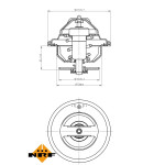 NRF Thermostat, Kühlmittel