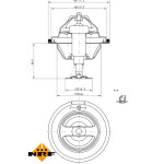 NRF Thermostat, Kühlmittel