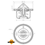 NRF Thermostat, Kühlmittel