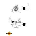 NRF Thermostat, Kühlmittel