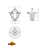 NRF Thermostat, Kühlmittel