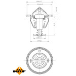 NRF Thermostat, Kühlmittel