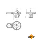 NRF Thermostat, Kühlmittel