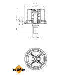 NRF Thermostat, Kühlmittel