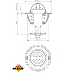 NRF Thermostat, Kühlmittel