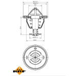 NRF Thermostat, Kühlmittel