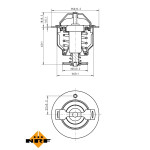 NRF Thermostat, Kühlmittel