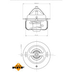 NRF Thermostat, Kühlmittel