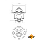 NRF Thermostat, Kühlmittel
