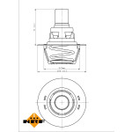 NRF Thermostat, Kühlmittel