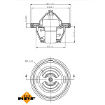 NRF Thermostat, Kühlmittel