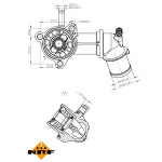 NRF Thermostat, Kühlmittel