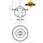 NRF Thermostat, Kühlmittel