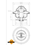 NRF Thermostat, Kühlmittel