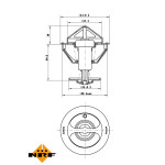 NRF Thermostat, Kühlmittel