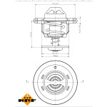 NRF Thermostat, Kühlmittel