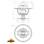 NRF Thermostat, Kühlmittel
