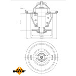 NRF Thermostat, Kühlmittel