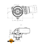 NRF Thermostat, Kühlmittel