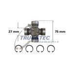 TRUCKTEC AUTOMOTIVE Gelenk, Längswelle
