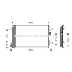 AVA QUALITY COOLING Kondensator, Klimaanlage